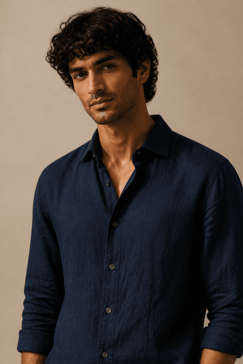 The Evening Shirt — Navy