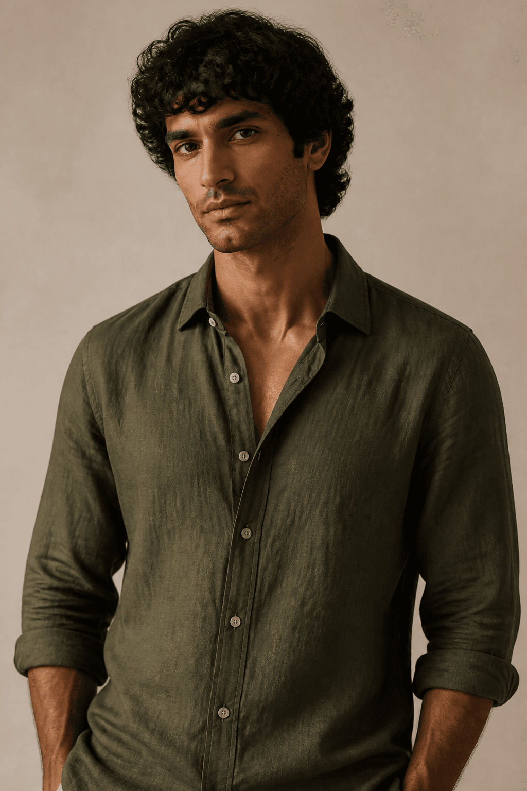 The Classic Shirt — Olive
