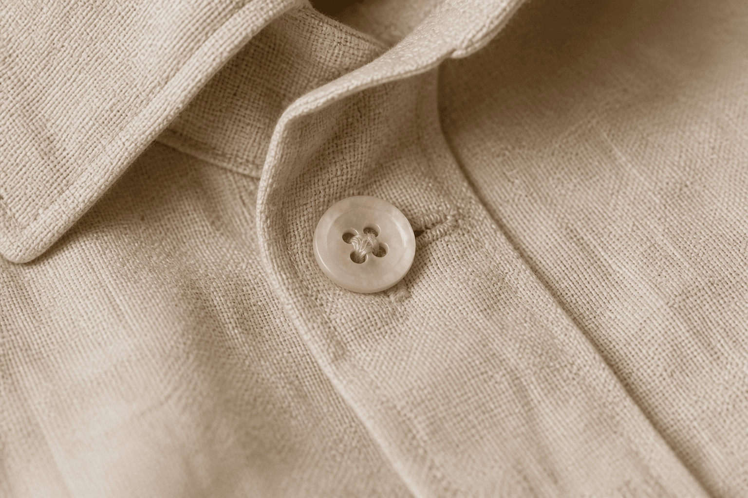 The Resort Shirt — Sky — worn